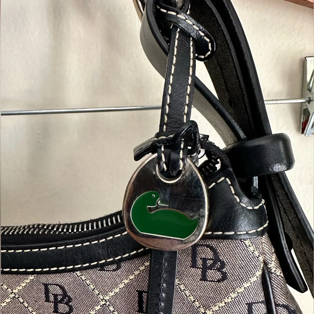 Dooney & Bourke Signature Hobo 10”x5”x3” - Picture 3 of 17